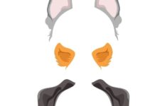 Free Dog Ears Vector EPS Illustrator JPG PNG SVG Template