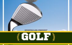 Free Printable Customizable Golf Poster Templates Canva
