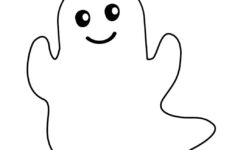 Free Printable Ghost Template Daily Printables