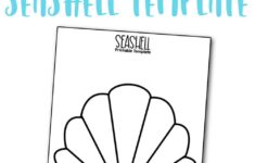 Free Printable Seashell Template The Keeper Of The Memories