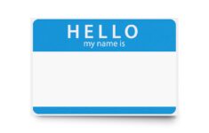 Hello My Name Is PSD Template PSDgraphics