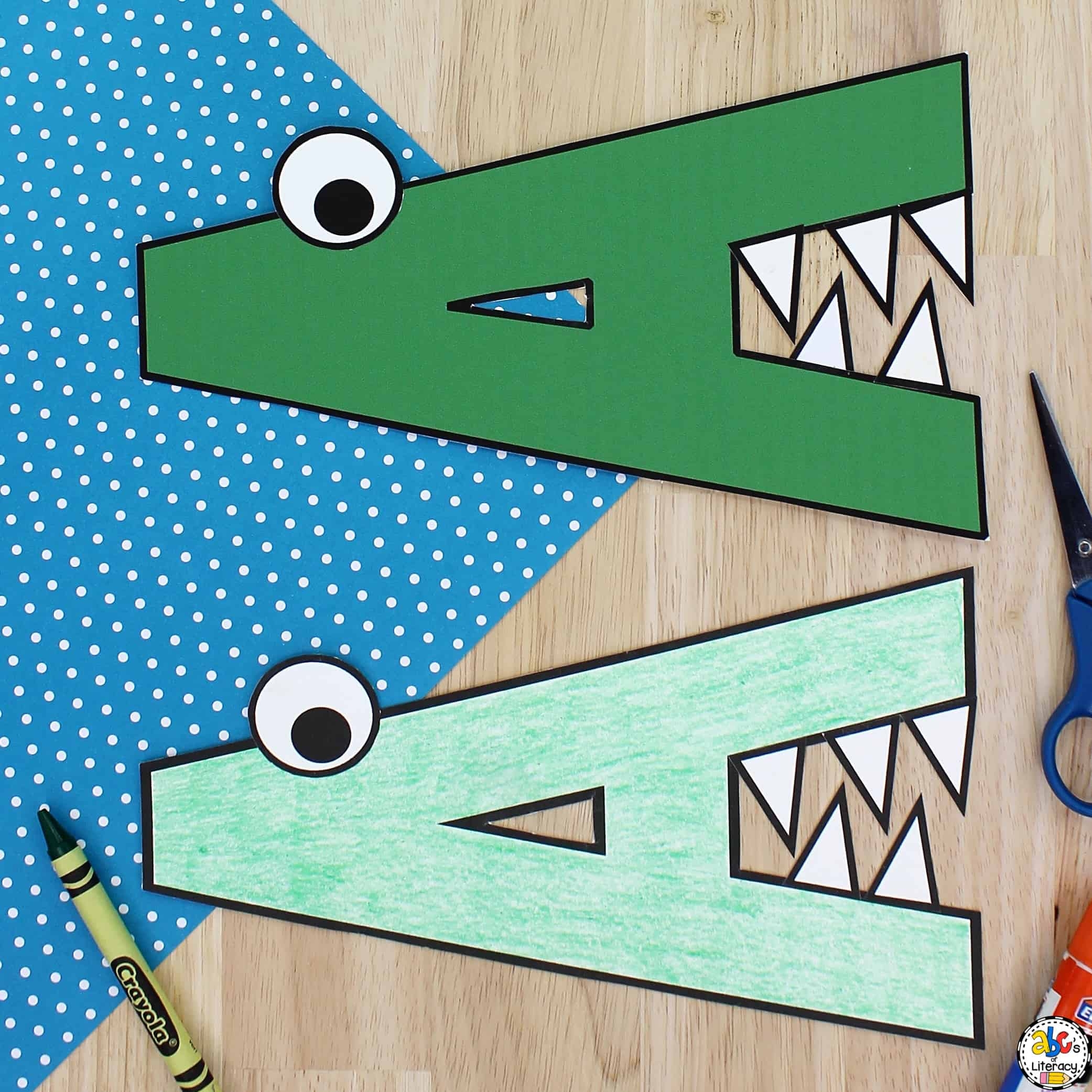  Letter A Alligator Craft Printable Template Free Printable