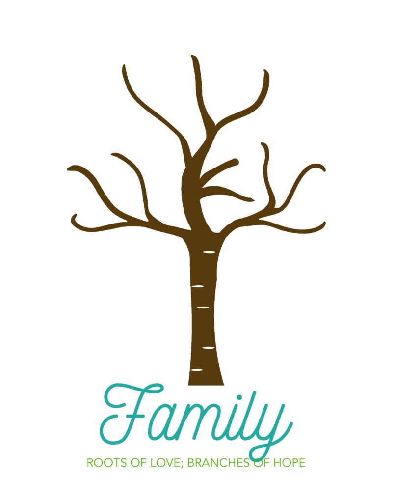 Free Printable Handprint Tree Template Free Printable