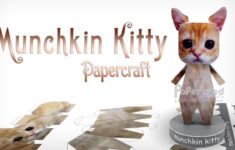 Munchkin Kitty El Gato Paperized Paperized Crafts