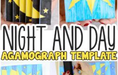 Night And Day Agamograph Template Easy Peasy And Fun