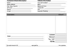 Oil Change Receipt Template Fill Out Sign Online DocHub