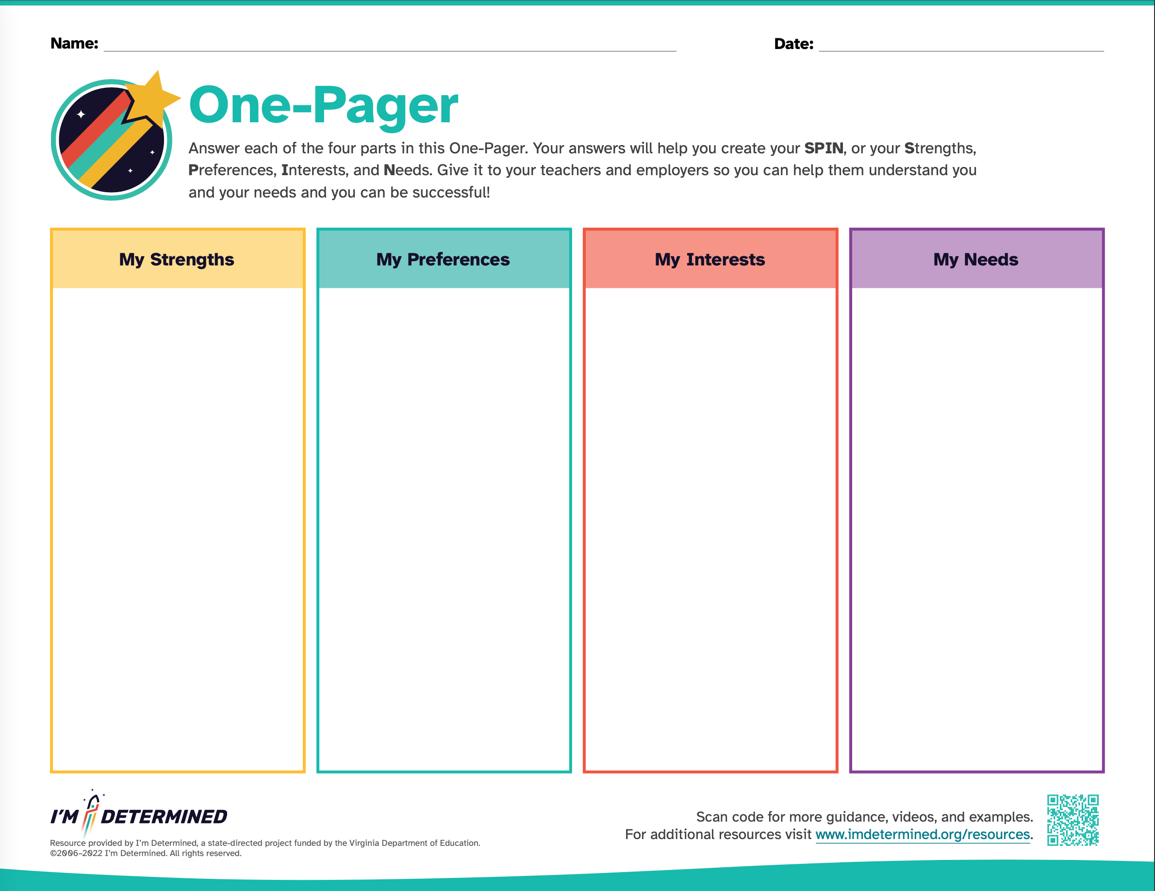 Downloadable Printable One Pager Template Pdf Printable Templates Free