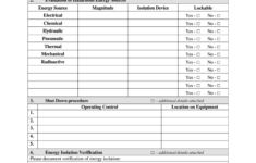 Osha Lockout Tagout Form Fill Online Printable Fillable Blank PdfFiller