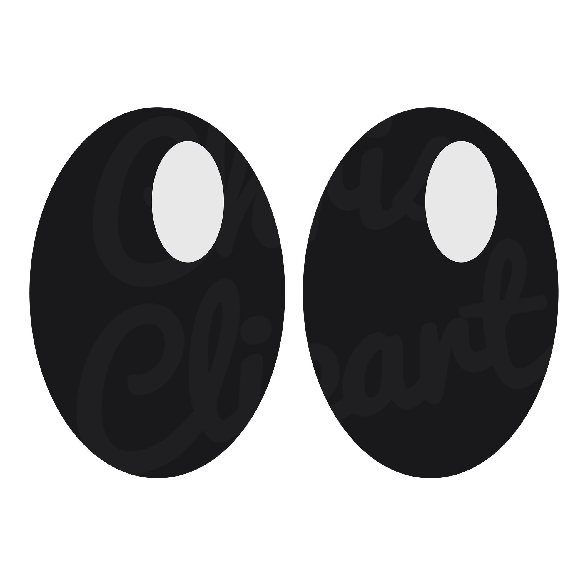 Pac Man Ghost Eyes Template Printable