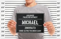 Printable Mugshot Sign Board Template Etsy de