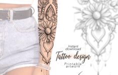 Printable Tattoo Design Instant Download Tattoo Design Etsy