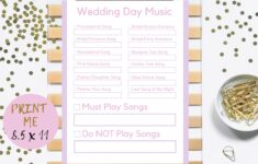 Printable Wedding Song List Wedding Playlist Wedding Music Etsy de