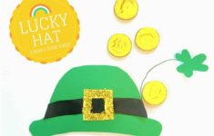 St Patrick s Day Crafts For Kids FREE Printable Leprechaun Hat Pattern