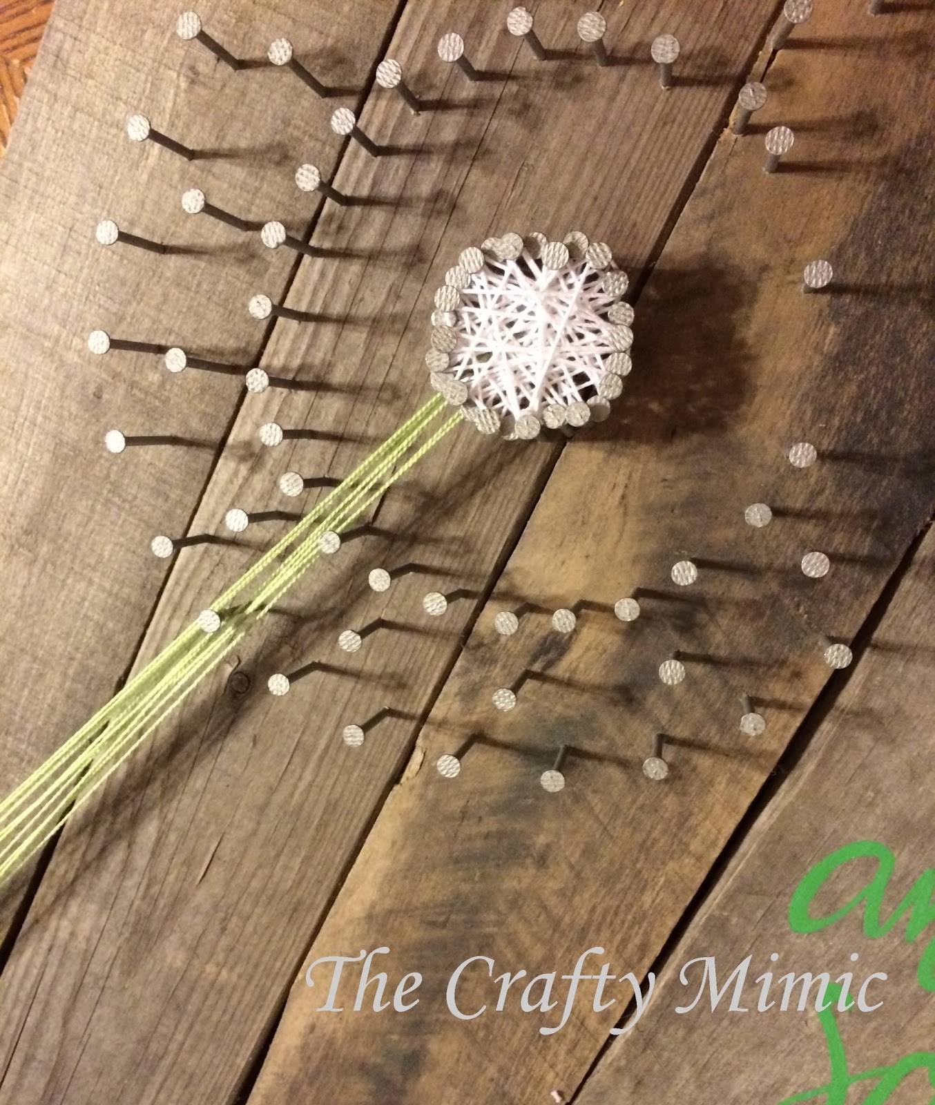 Printable Dandelion String Art Template Free Printable