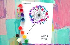 Thumbprint Dandelion Craft