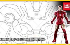 Timelapse How To Make Cardboard Iron Man New Template YouTube