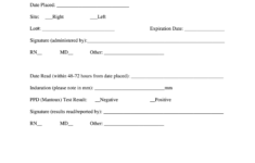 Tuberculosis Skin Test Form Printable Northwel Fill Out Sign Online DocHub